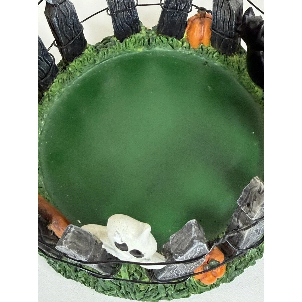 Gold Canyon Pumpkin Harvest Candle Holder Autumn Thanksgiving Vintage Box 82983
